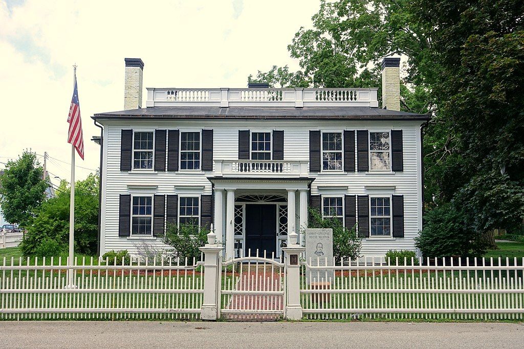 Front View of Abbot-Spalding House Museum