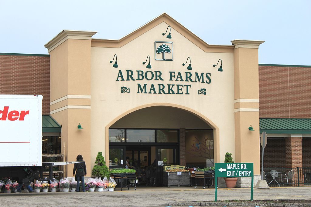 Exterior of Ann Arbor Farmers Market