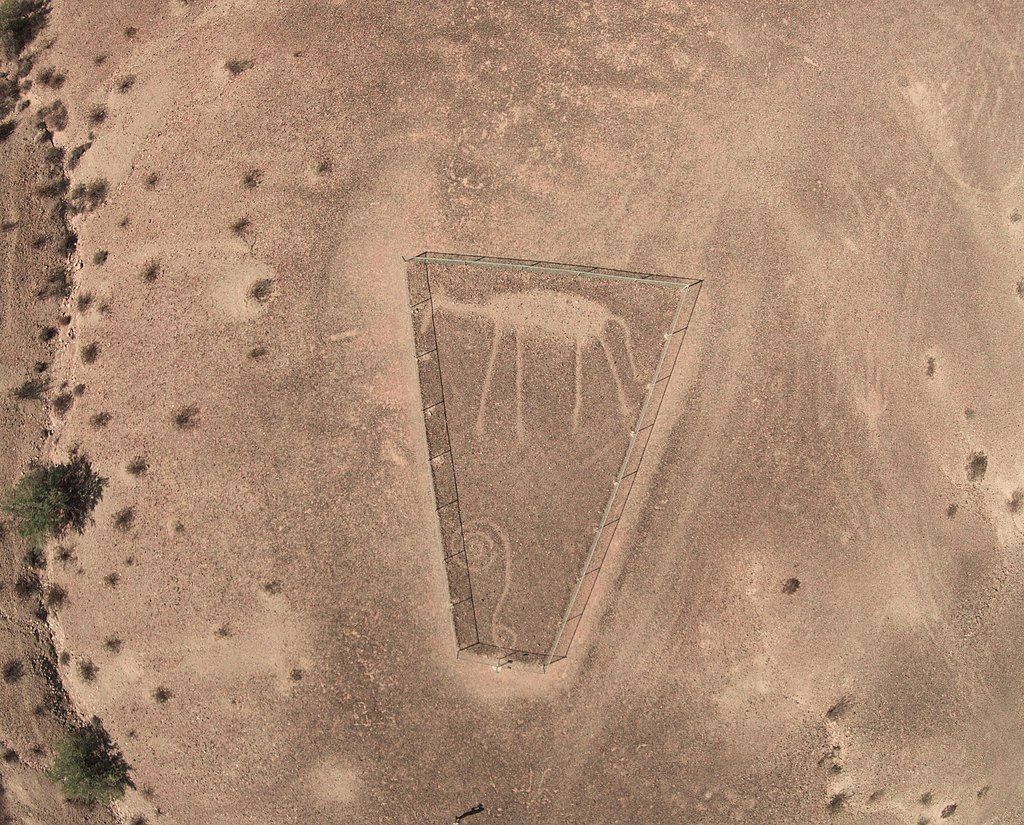 Aerial View of Incredible Blythe Intaglios
