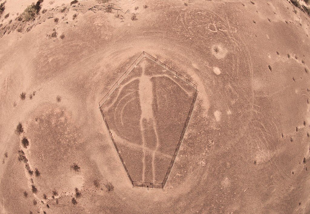 Aerial View of Incredible Blythe Intaglios