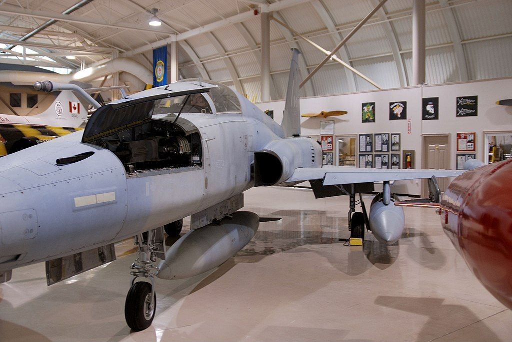 View of Canadian Warplane Heritage Museum