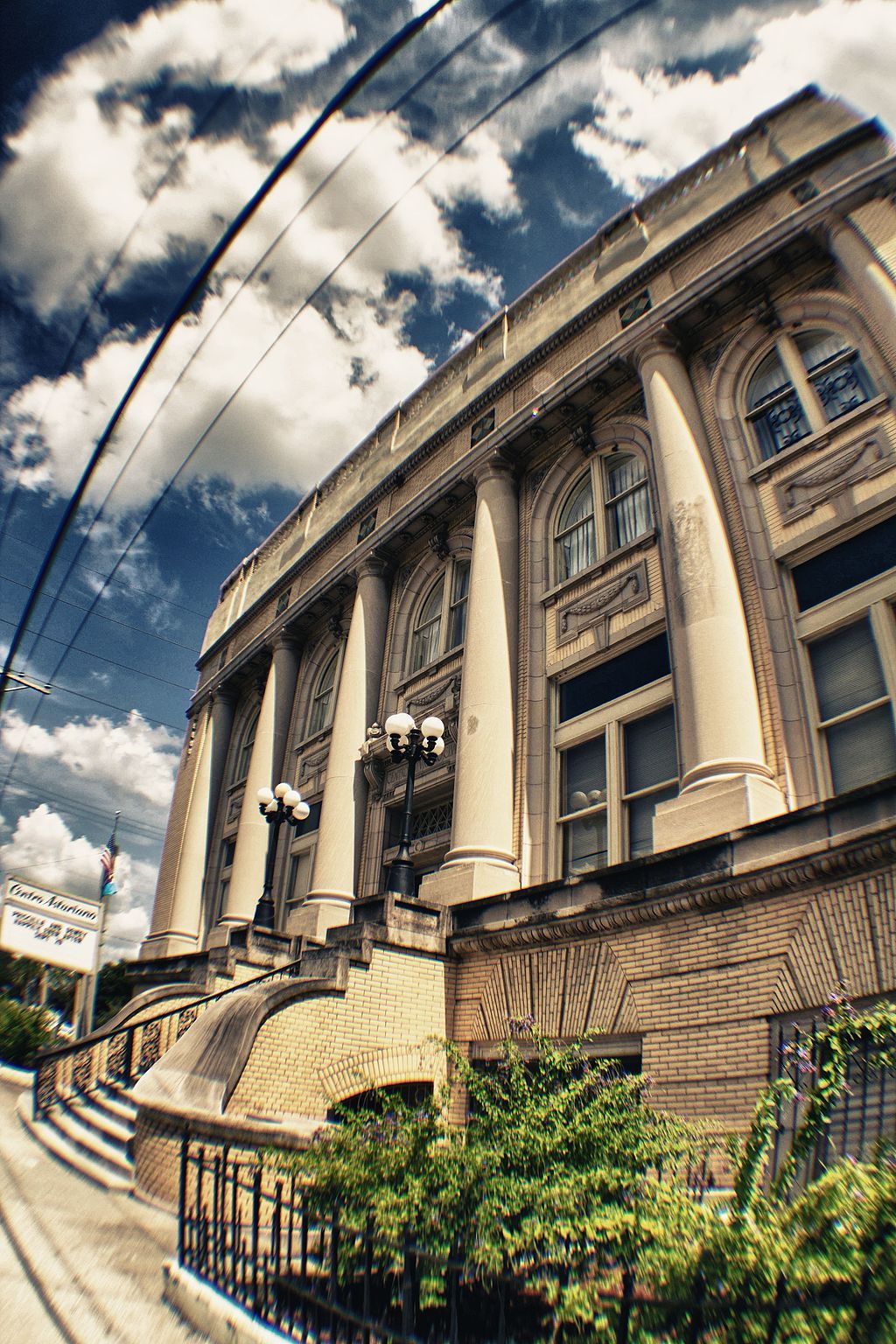 Front View of Centro Asturiano de Tampa