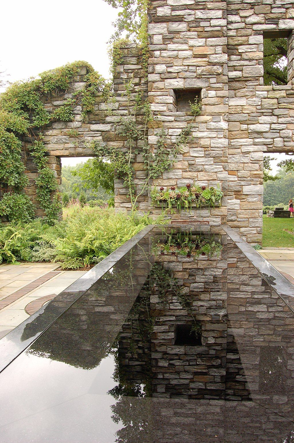 Daytime view of Chanticleer Garden in Wayne, Pennsylvania