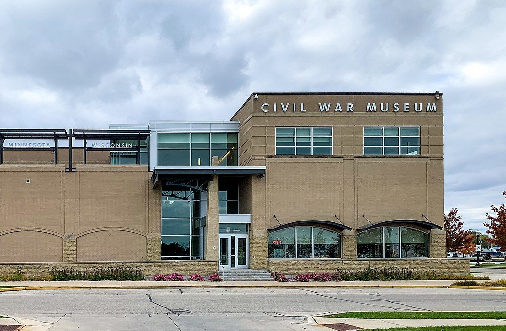 Front View of Civil War Museum