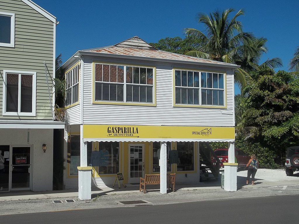 View of a Street in Boca Grande