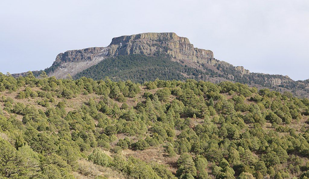 Wide View of Fishers Peak State Park