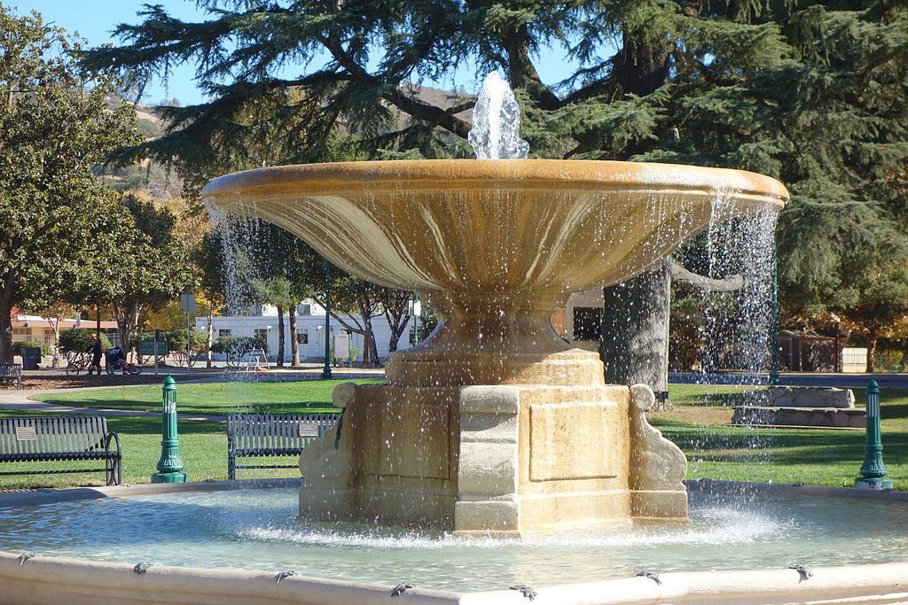 Fountain at Sunken Gardens