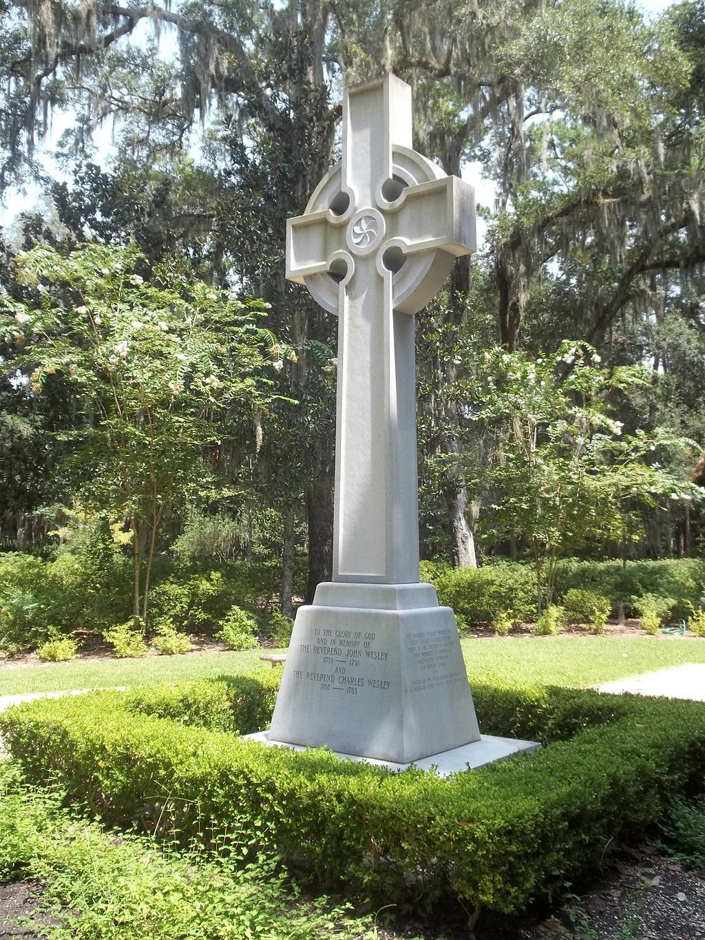 Memorial at Wesley Memorial and Gardens