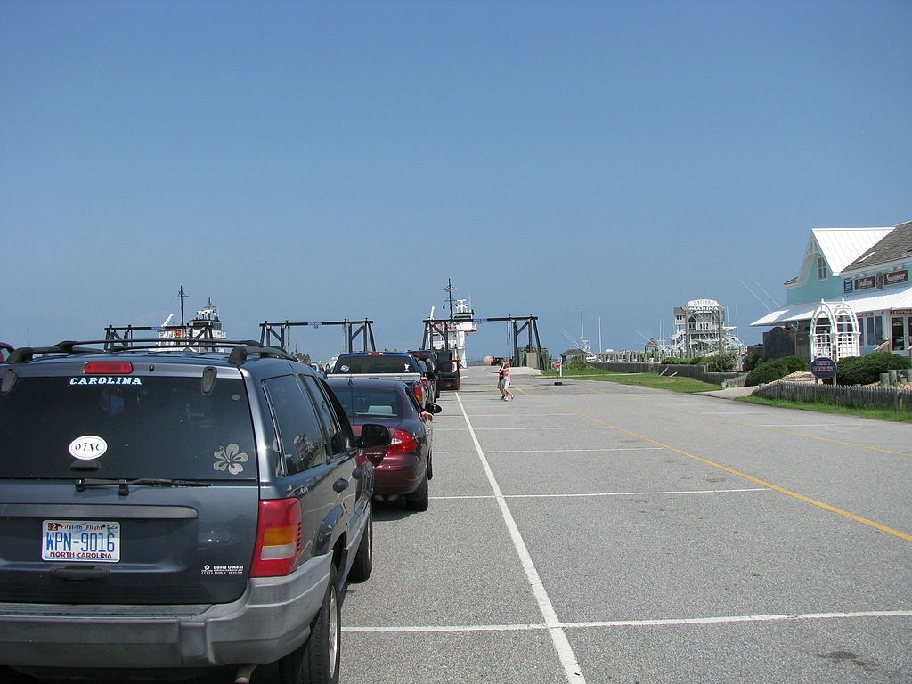 View of Hatteras Ocracoke Ferry
