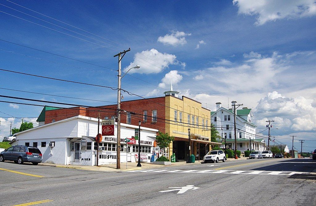 Main Street of Old Downtown Hillsville