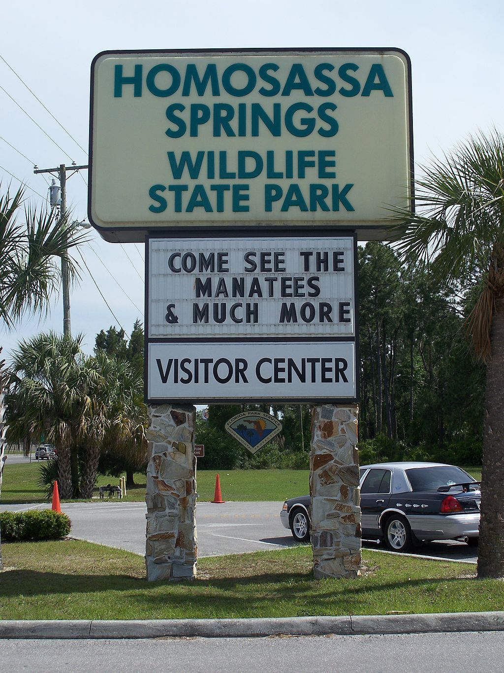 View of Homosassa Springs Wildlife State Park