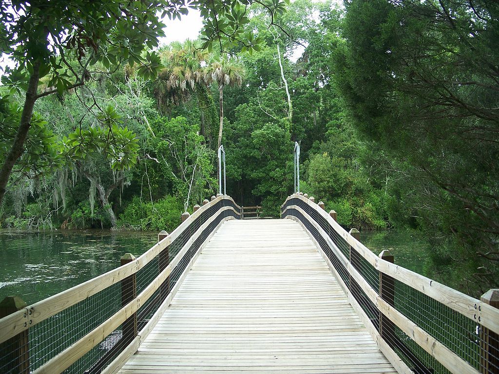 View of Homosassa Springs Wildlife State Park