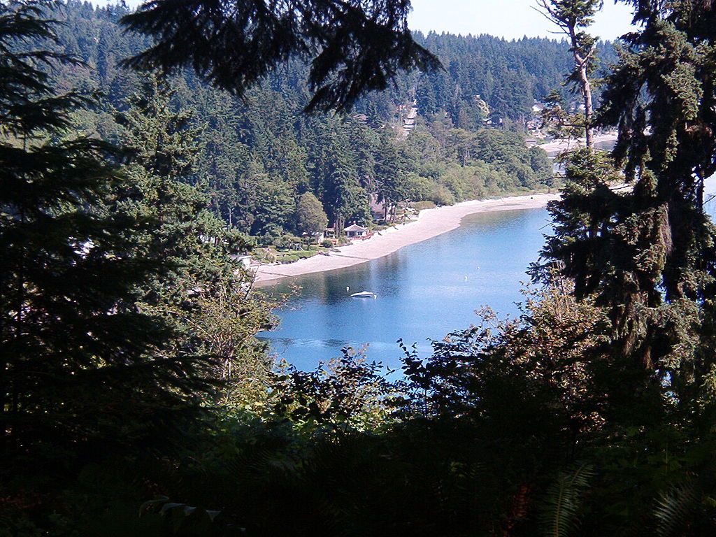 View of Illahee State Park