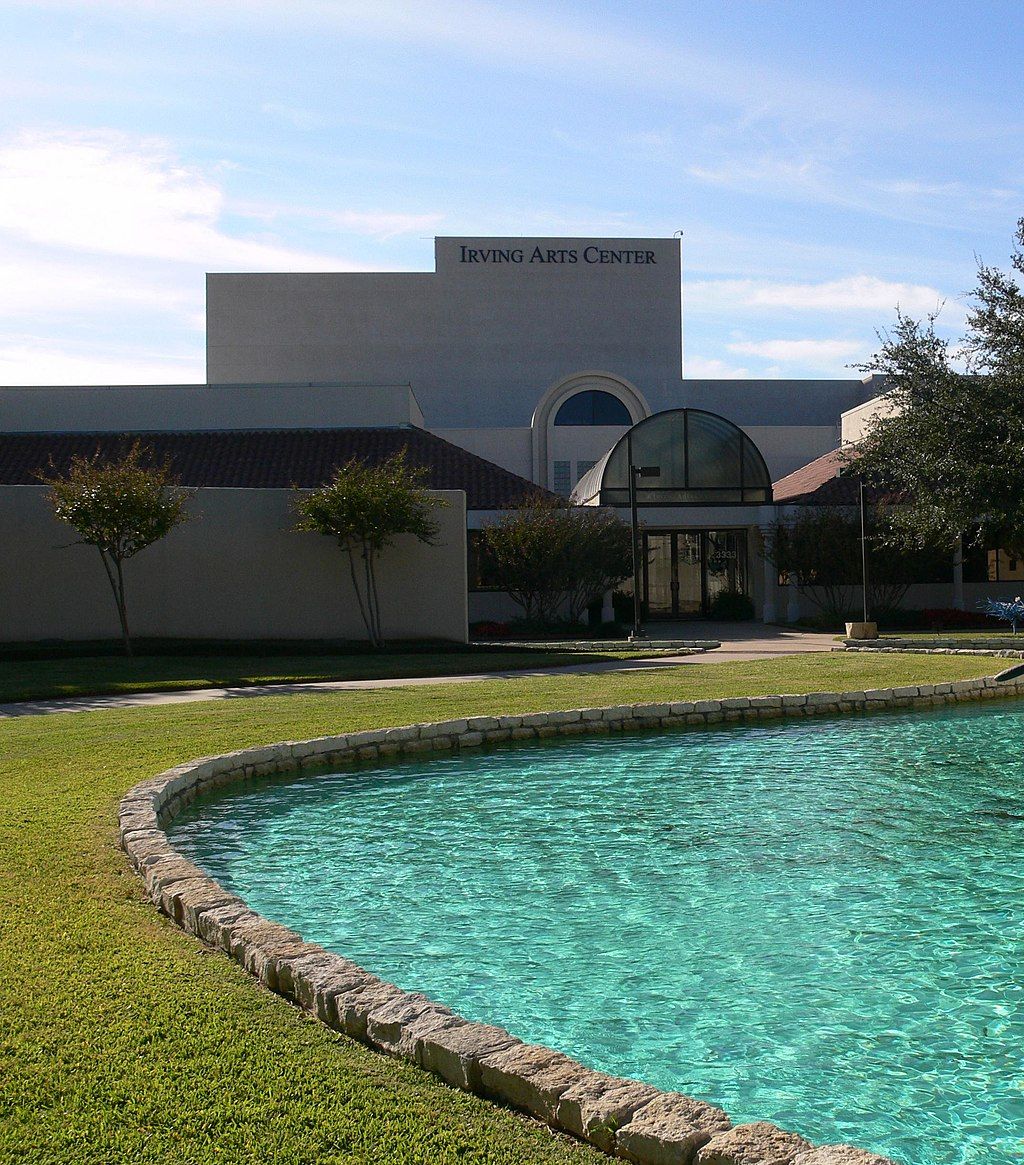 Exterior of Irving Arts Center
