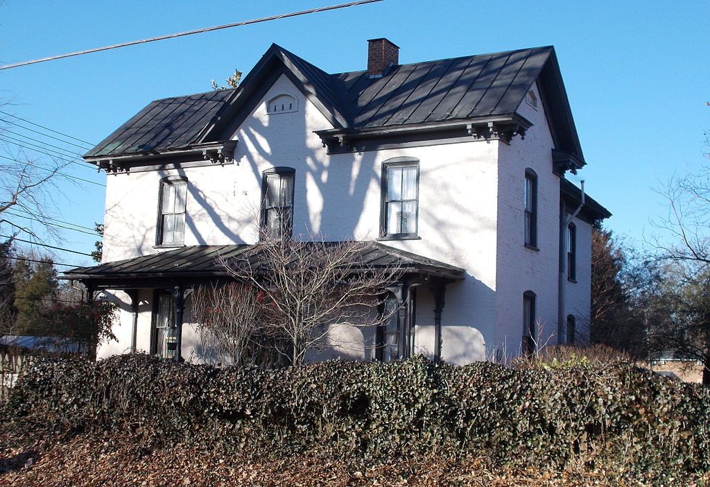 Front View of Isaac Harrison McKaughan House
