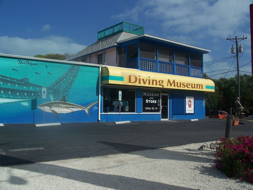 Front View of the History of Diving Museum
