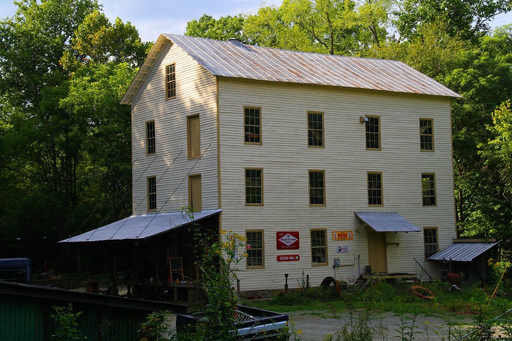 Exterior View of Jessup Mill