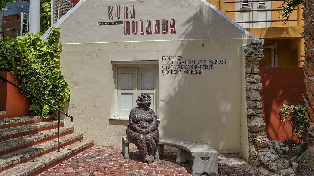 Outside Kura Hulanda Museum