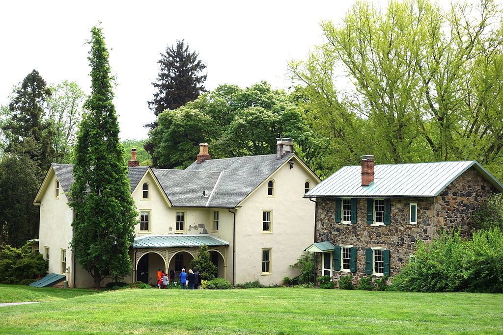 View of Houses at Tyler Arboretum