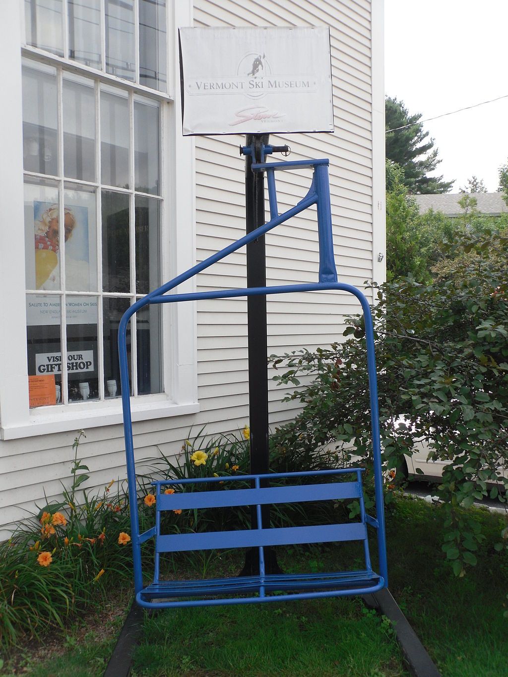 Lift Chair at at Vermont Ski and Snowboarding Museum