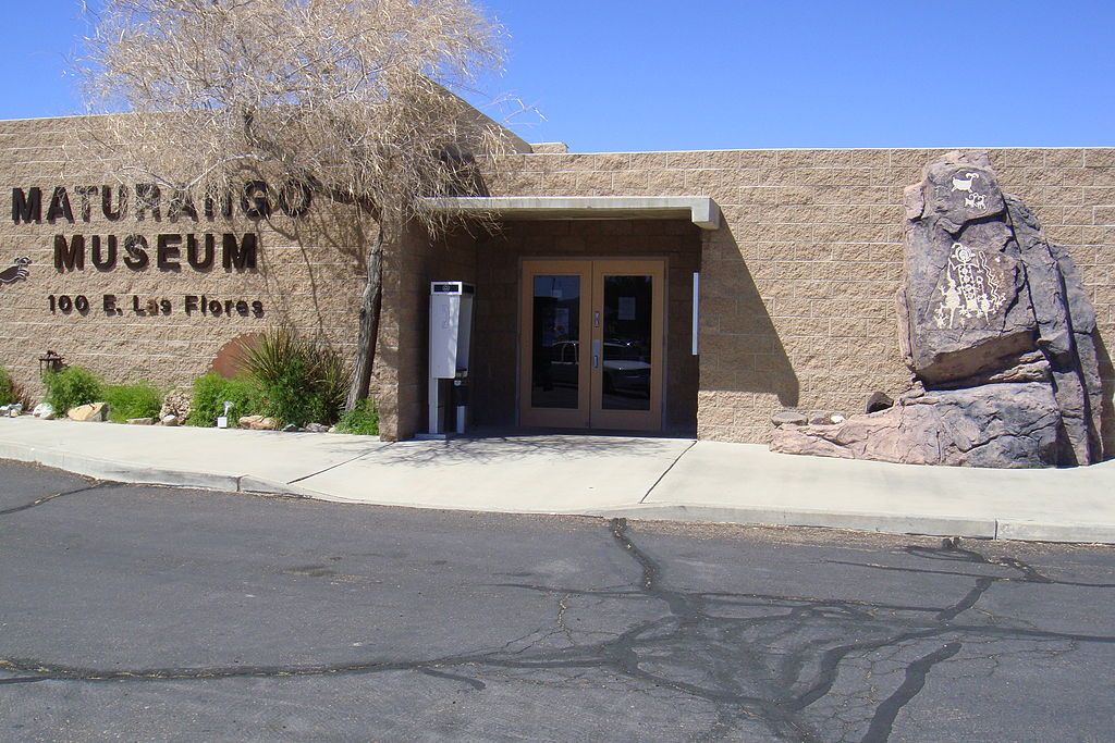 Front View of Maturango Museum in Ridgecrest, California