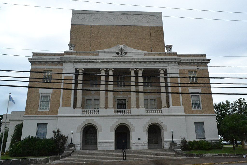 Front View of McAlester Scottish Rite Masonic Center