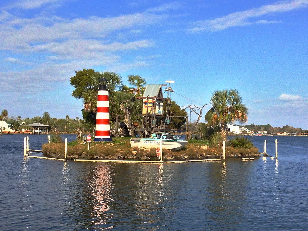View of Monkey Island