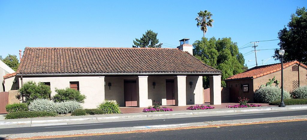 View of Historic Adobe Building