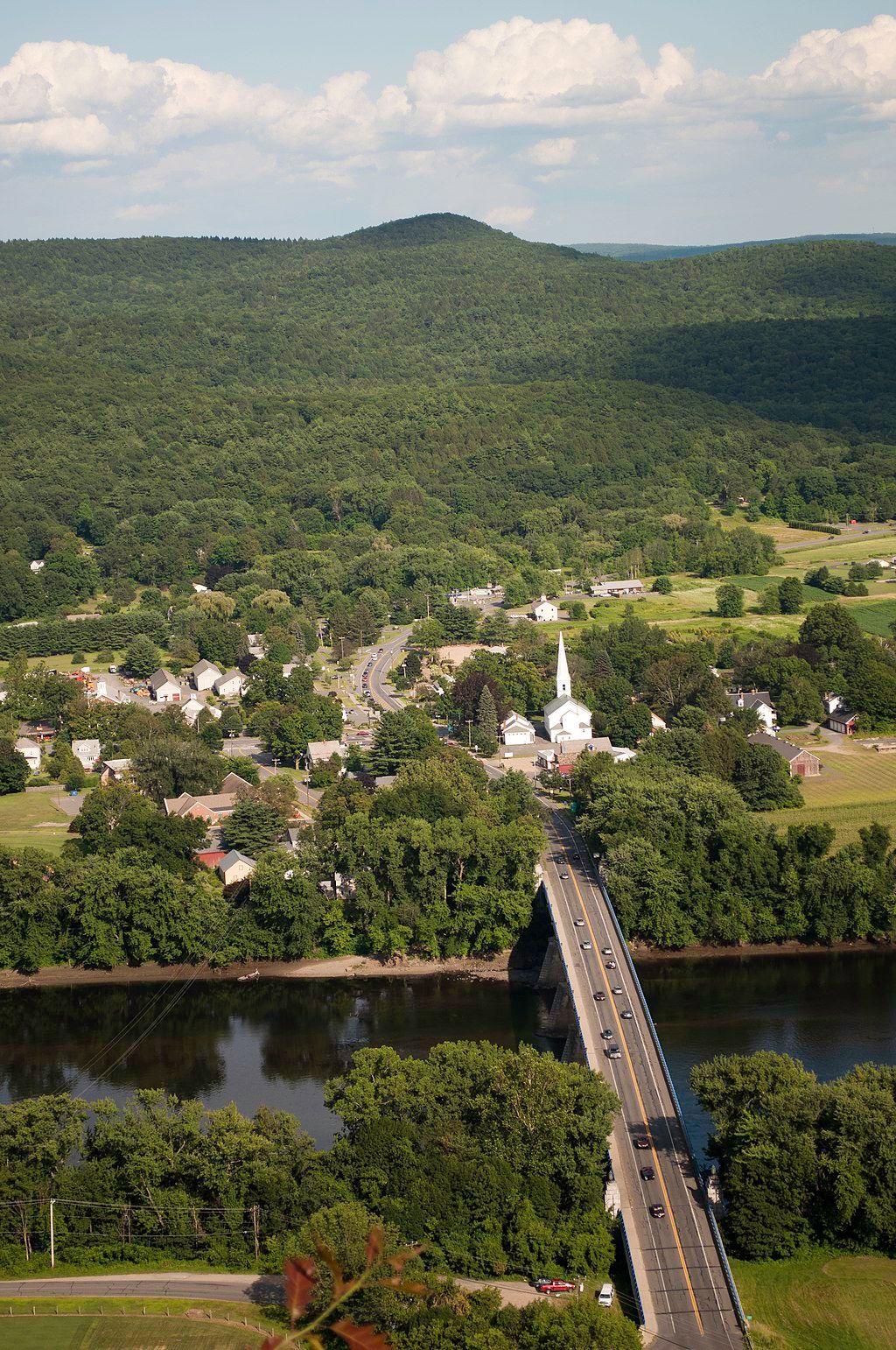 Aerial View of Mount Sugarloaf State Reservation