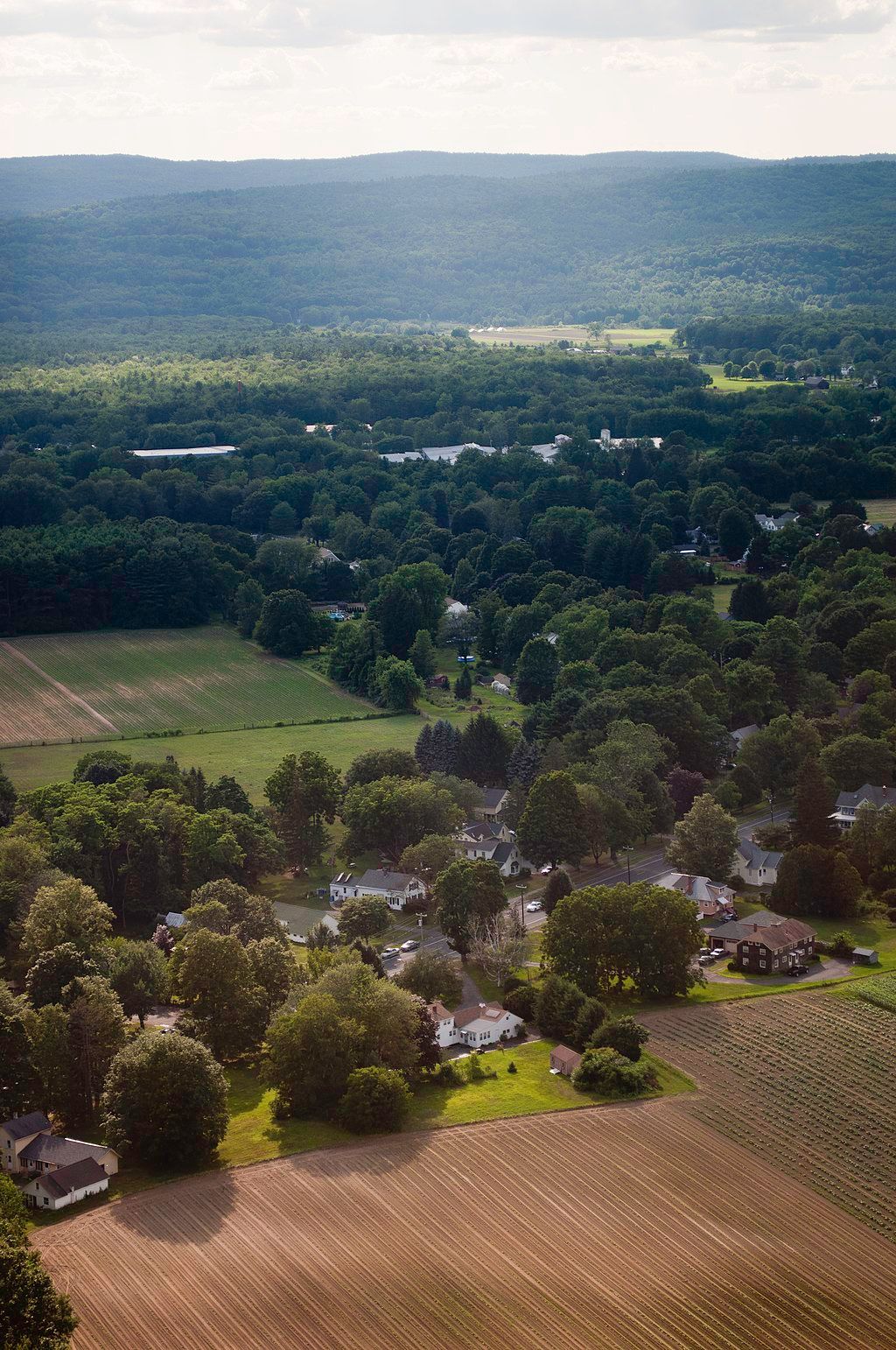 Aerial View of Mount Sugarloaf State Reservation
