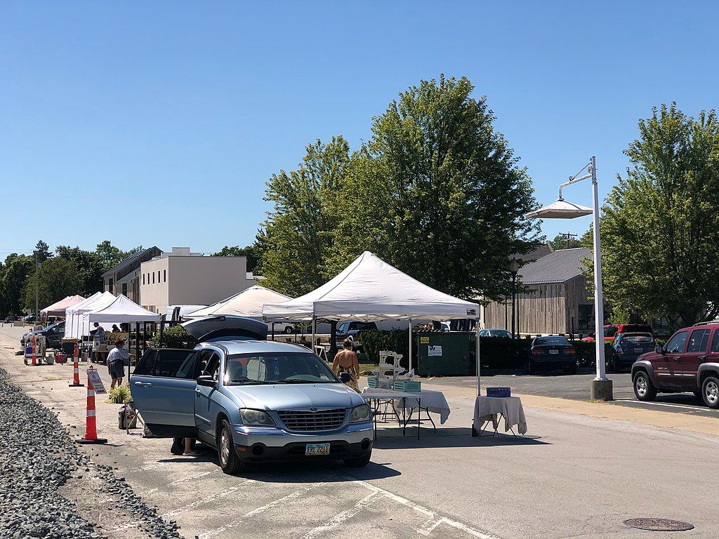 View of Perrysburg Farmers Market