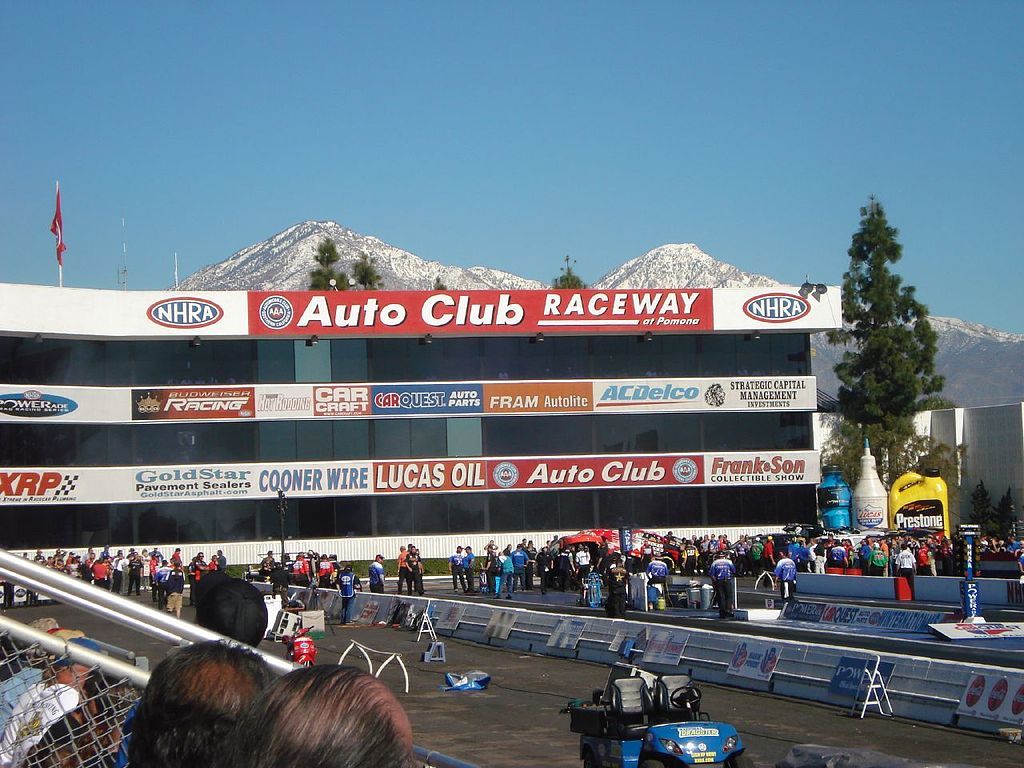 View of Auto Club Raceway