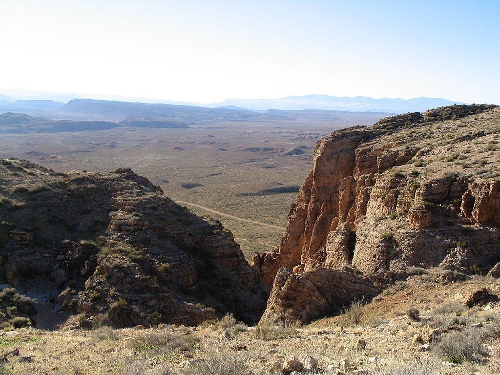 View of Hurricane Cliffs Trail System
