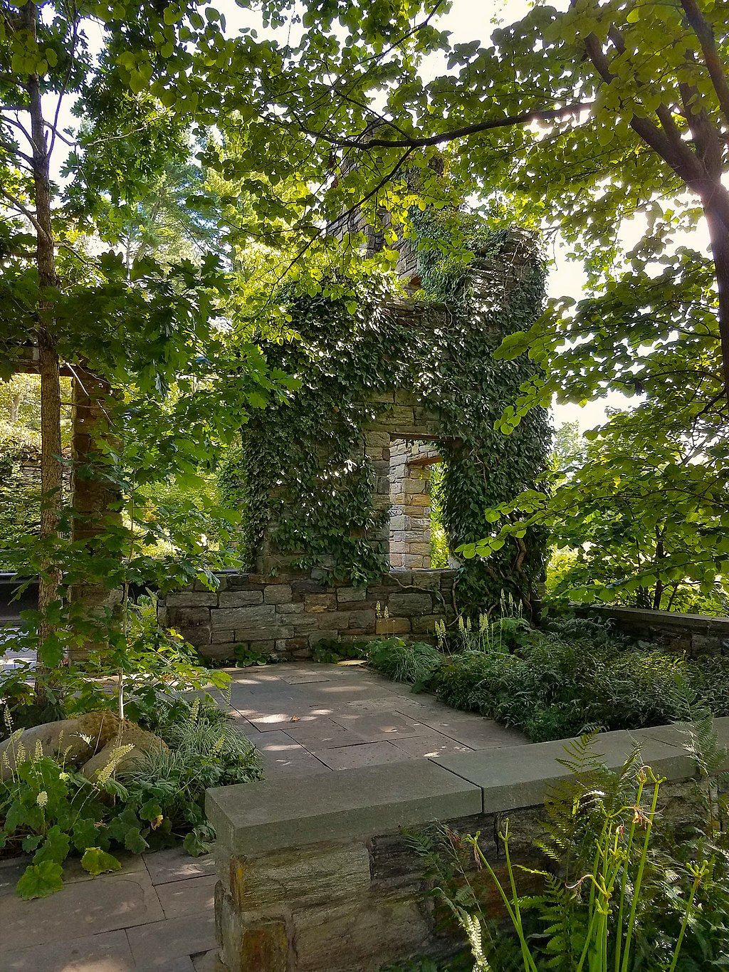 The grounds of Chanticleer Garden in Wayne, Pennsylvania