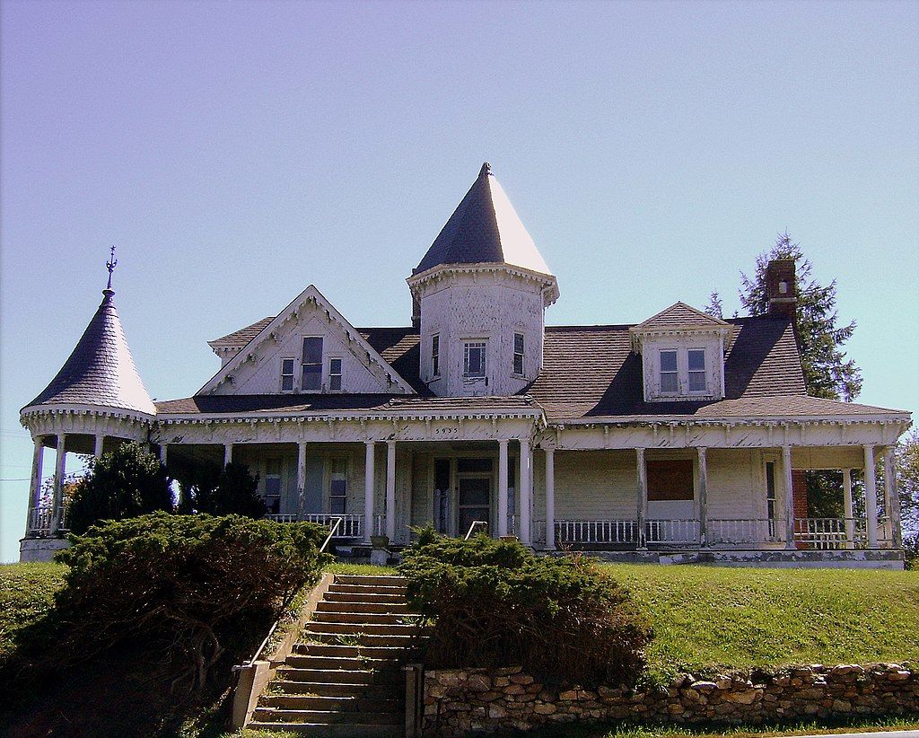 Front View of  J. Sidna Allen House