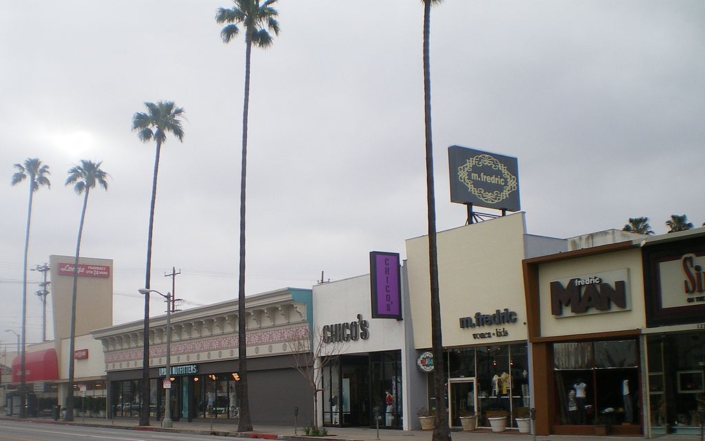 View of the Famous Ventura Boulevard