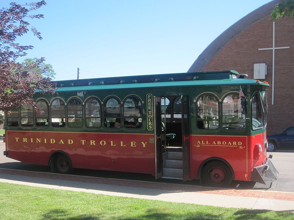 View of Trinidad Trolley