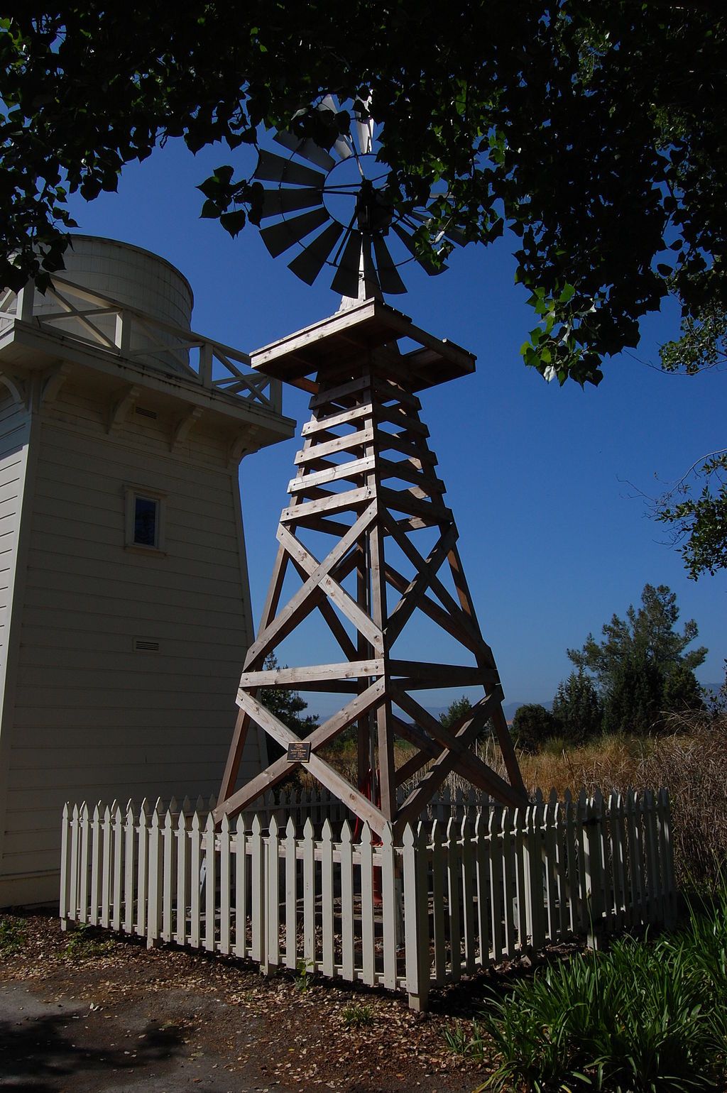 Windmill at the Historic Rengstorff House