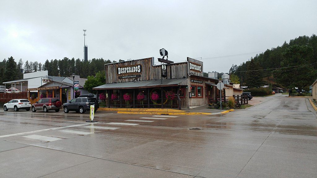 Front View of Desperados' exterior