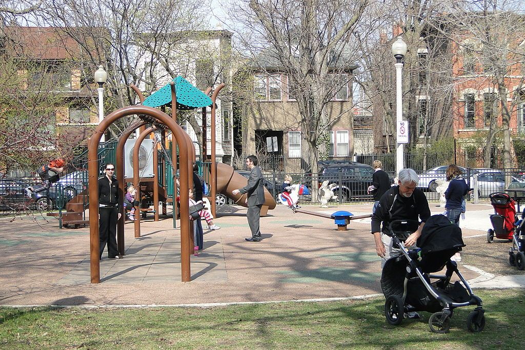 People at Wicker Park