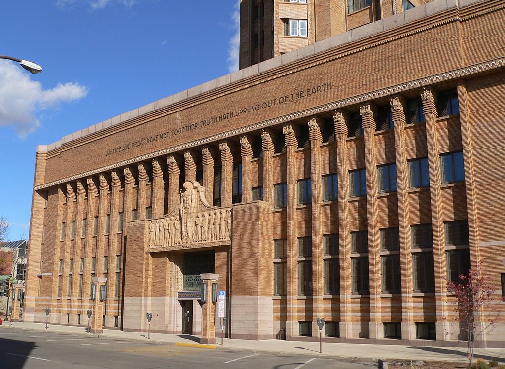 Exterior of Woodbury County Courthouse