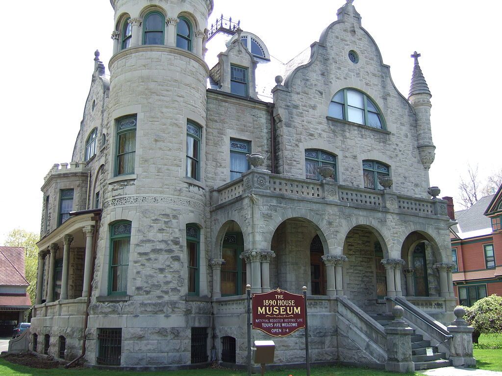 Outside View of 1890 House Museum