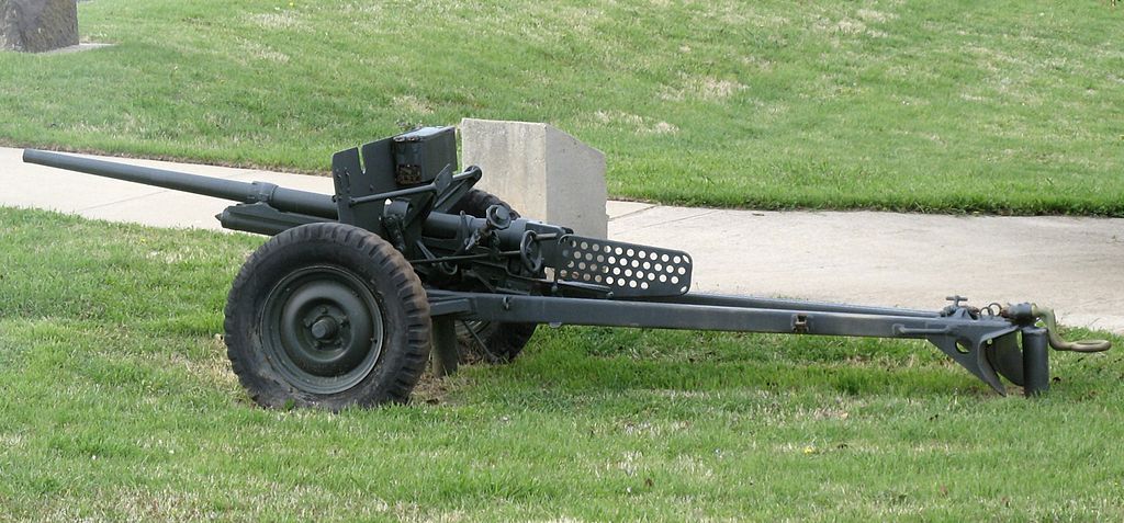 Gun at 45th Infantry Division Museum