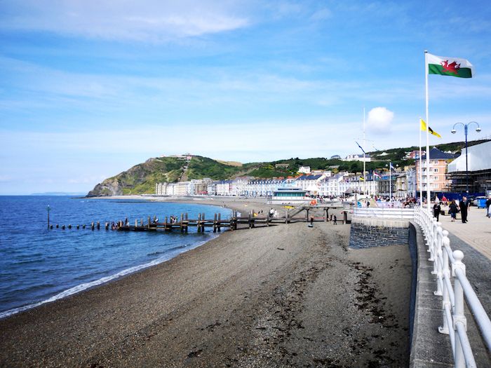 Aberystwyth beach