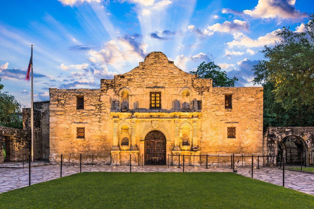 the Alamo in San Antonio