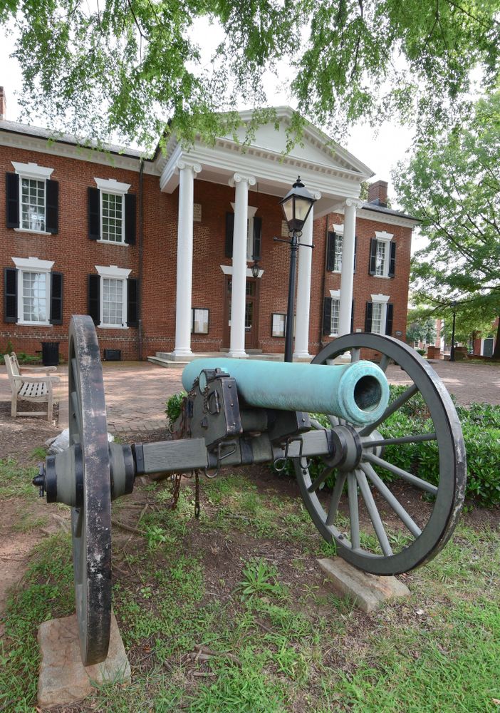 Cannon at Albemarle County Courthouse