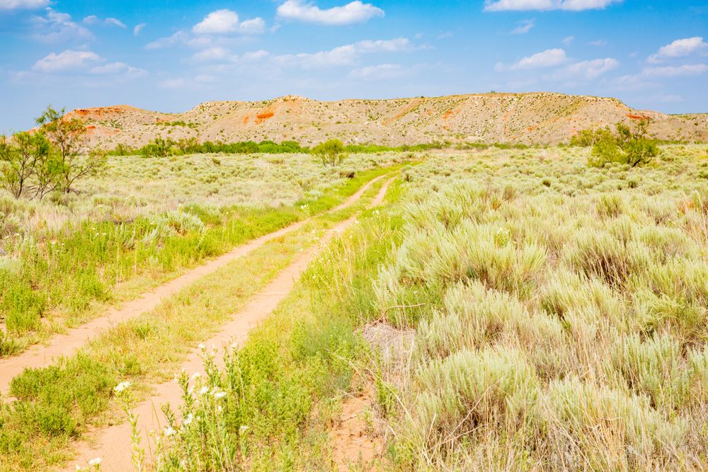 Landscape of Alibates Flint Quarries National Monument