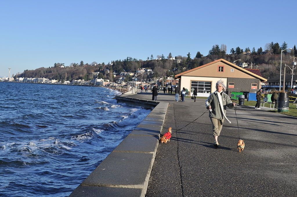 View of Alki Beach Park