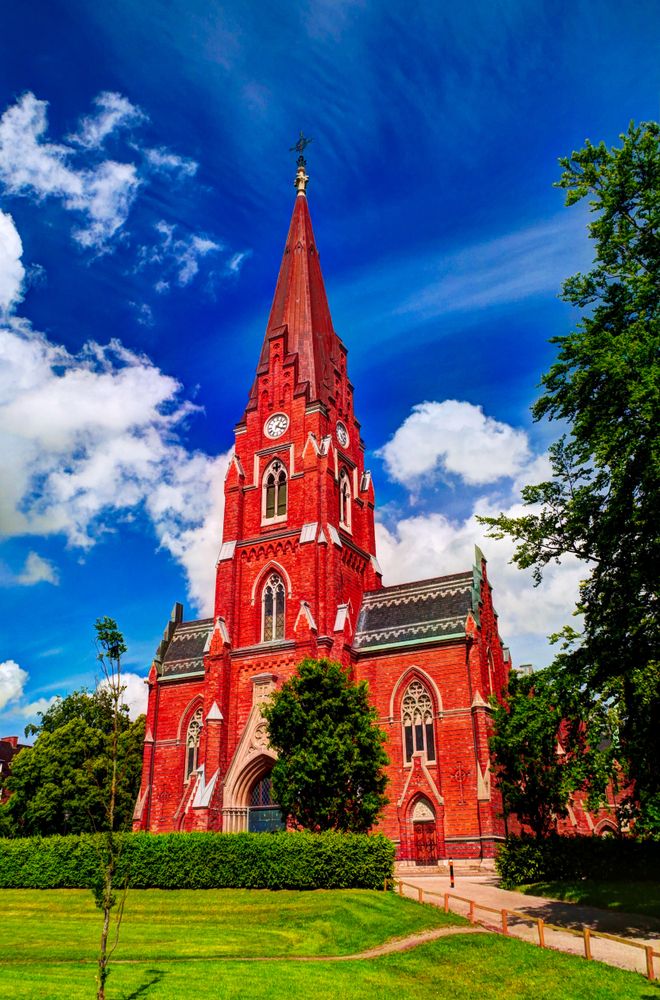 Facade of All Saints Church
