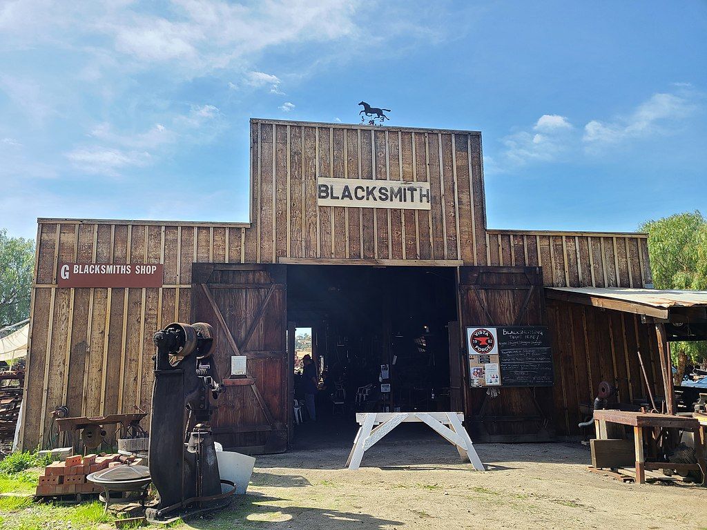 Blacksmith barn at Antique Gas and Steam Engine Museum